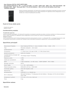 Product Data Sheet - Acer Extensa M2710_E(DT