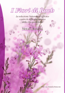 libretto "i fiori di bach"