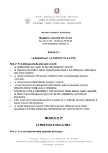 scienze naturali - Liceo Carlo Rinaldini
