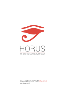 Horus Manuale dell`utente
