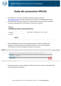 Accesso in modalità VPN/SSL