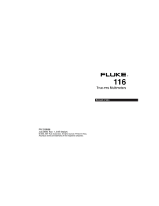 True-rms Multimeters