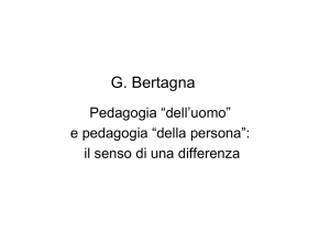 il senso di una - Università degli studi di Bergamo