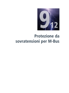 Protezione da sovratensioni per M-Bus