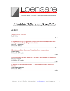 Anno IV, n. 4, 2015 | Identità/Differenza/Conflitto