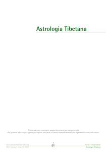 Astrologia tibetana