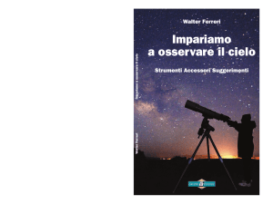 Impariamo a osservare il cielo