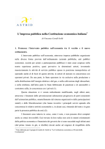 L`impresa pubblica nella Costituzione economica italiana