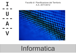 Le basi di dati - Dipartimento di Scienze Ambientali, Informatica e