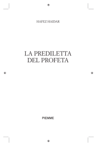 la prediletta del profeta.indd