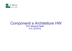 Componenti e Architetture HW