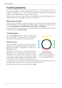 Varietà (geometria)