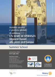 locandina Summer School Mobilita umana 2016.indd