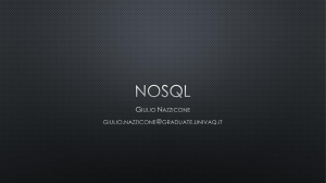 NOSQL Nazzicone