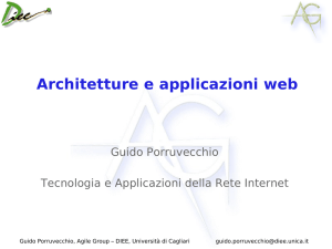 Architetture e applicazioni web