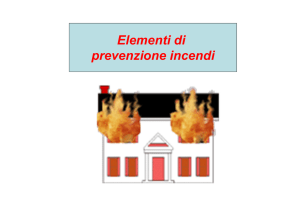 Elementi di prevenzione incendi