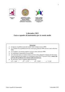 soluzione - FIM Outreach