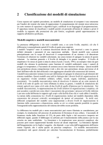 2 Classificazione dei modelli di simulazione