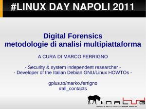 #LINUX DAY NAPOLI 2011