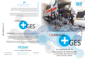 LifeMobile - PcGav 8, Software Gestionale per Associazioni di