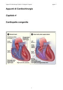 Capitolo 4 Cardiopatie congenite - Università degli Studi dell`Insubria