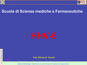 HHV-6 - Sezione di Microbiologia