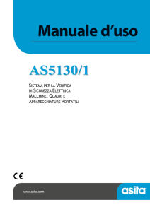 sistema per la verifica di sicurezza elettrica - MyW-CMS