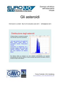 Gli asteroidi - Uni Heidelberg