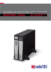 Manuale Sentinel Pro Dual SDH 1,09 mb