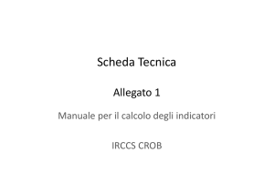 Manuale calcolo indicatori_CROB