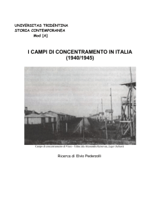 i campi di concentramento in italia