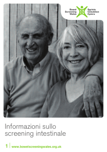 Informazioni sullo screening intestinale