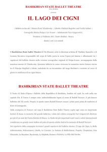 Presentazione Lago dei cigni-Bashkirian State Ballet Theatre