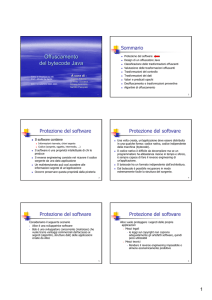 Offuscamento del bytecode Java