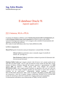 Il database Oracle 9i