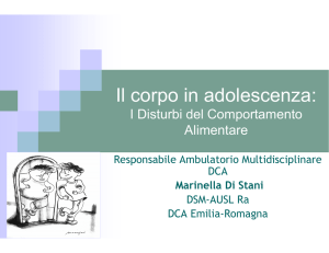 Il corpo in adolescenza