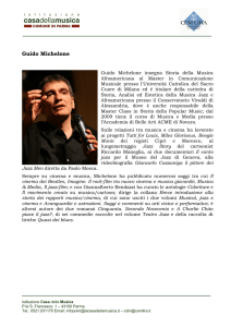 Guido Michelone - PARLARE (di) MUSICA