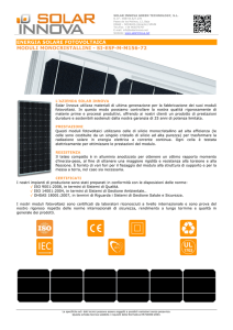 energia solare fotovoltaica moduli monocristallini - si-esf-m-m156-72