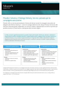 Moody`s Solvency II Ratings Delivery Service