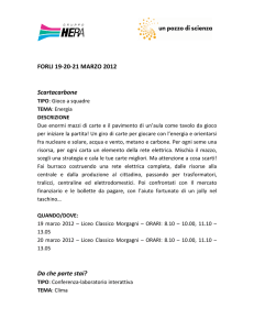 FORLI 19-‐20-‐21 MARZO 2012 Scartacarbone Da