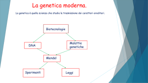 La genetica moderna.