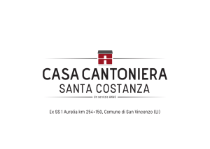 SANTA COSTANZA - Case Cantoniere