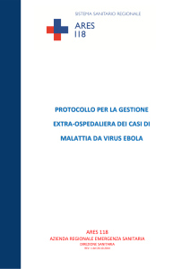 protocollo per la gestione extra-ospedaliera dei casi di malattia da