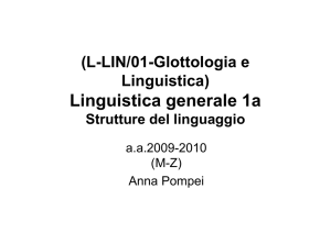 L-LIN/01-Glottologia e Linguistica