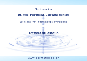 Scarica la brochure in  - Dr. med. Patrizia M. Carrozza Merlani