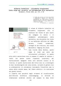 Elisabetta Sirgiovanni Tutta colpa del cervello: un`introduzione alla