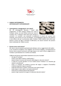Farmaci antitrombotici