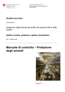 Manuale di controllo – Protezione degli animali