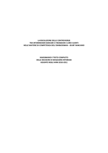 Massimario 2010-2011 - Conciliatore Bancario Finanziario