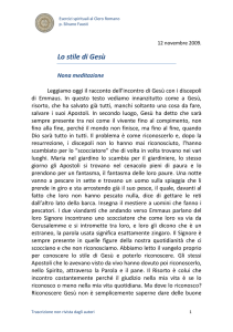 La trascrizione in Pdf